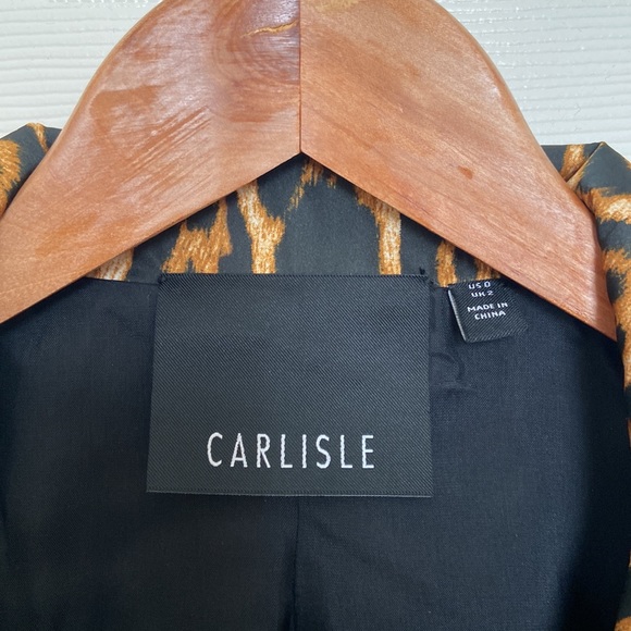 Carlisle Leopard Print Jacket Size 0 - Picture 2 of 14